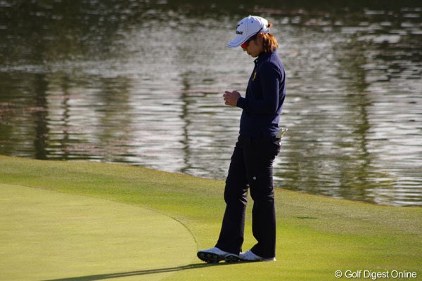 2012年 LPGA新人戦 加賀電子カップ 最終日 比嘉真美子