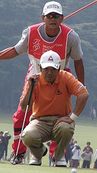 2002年 ブリヂストンオープンゴルフトーナメント 最終日 伊沢利光 
