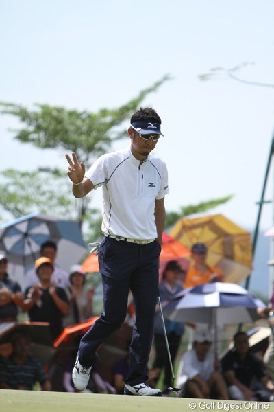 2012年 タイゴルフ選手権 3日目 小林正則 明日は最終組のひと組前となった小林正則。上位に迫ることはできるか？