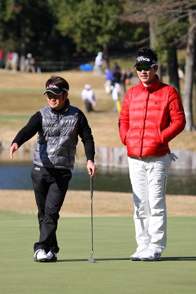 2012年 Hitachi 3Tours Championship 上平栄道＆キム・ヒョンソン