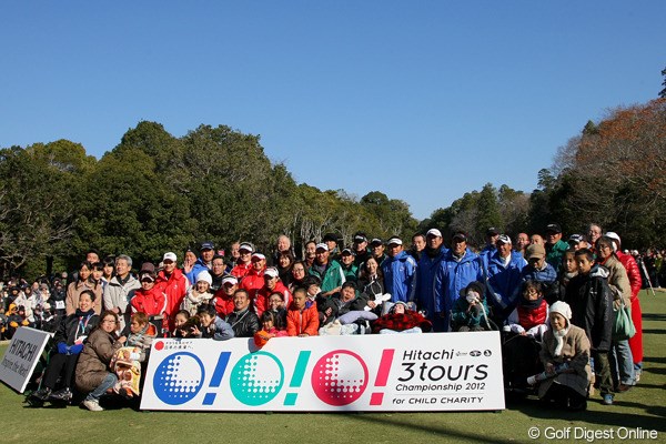 2012年 Hitachi 3Tours Championship 集合写真