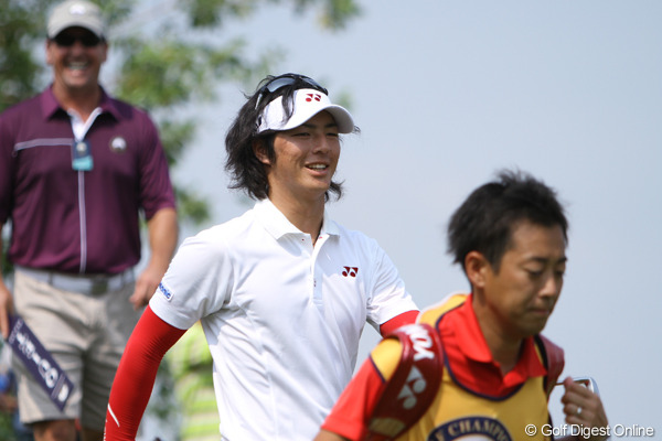 遼、9バーディを奪い優勝戦線へ急浮上