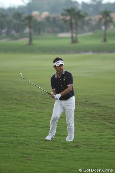 2012年 タイゴルフ選手権 最終日 藤田寛之 日本の賞金王も今年最後の戦いはエネルギー切れ？1年間、お疲れさまでした。