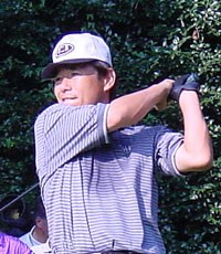 2001年 日本オープンゴルフ選手権競技 初日 尾崎直道 3連覇を狙う尾崎直道