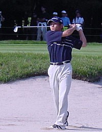 2001年 日本オープンゴルフ選手権競技 初日 田中秀道