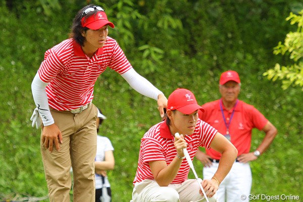 2012年 ザ・ロイヤルトロフィ 2日目 石川遼＆藤本佳則