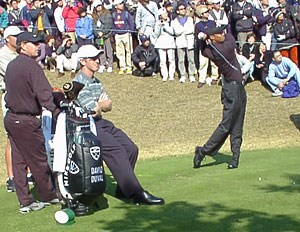 2001年 WGC EMCワールドカップ 練習日2日目