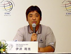 2001年 EMC World Cup シード18カ国が決定、日本選手代表も決まった！ 選手を代表して抱負を語る伊沢利光