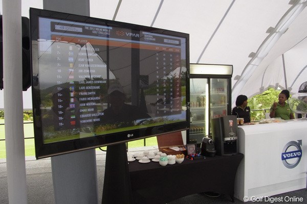 2013年 ボルボゴルフチャンピオンズ Volvo World Golf Challenge プロトーナメント同様の大会設備でアマチュアを迎えた「ボルボワールドゴルフチャレンジ