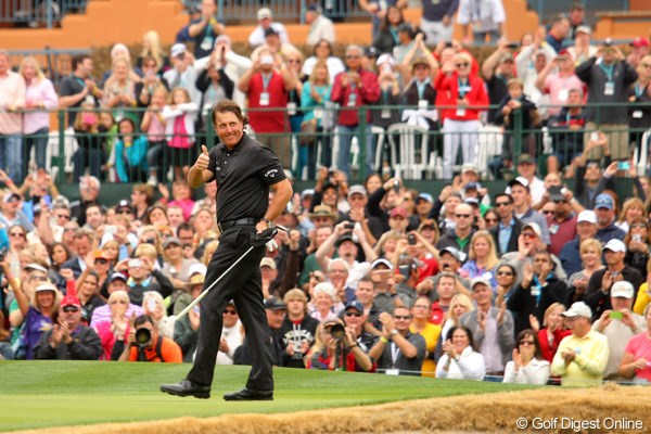 2013年 ウェイストマネジメント フェニックスオープン 最終日 フィル・ミケルソン
