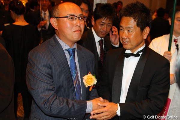 藤田寛之2012年度賞金王獲得祝賀会
