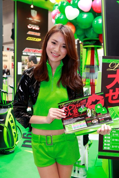 週末会いに行こう！ジャパンゴルフフェア 2013 コンパニオンガール特集