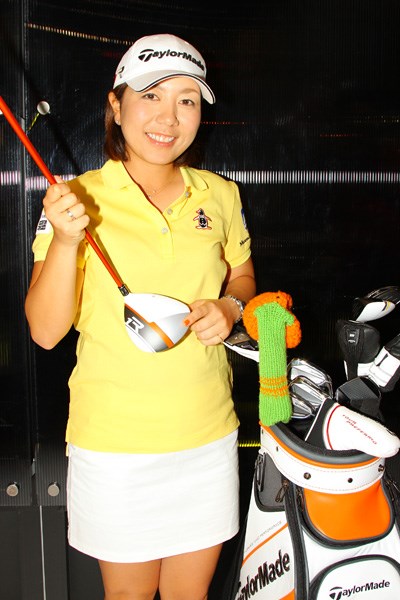 2013年 ジャパンゴルフフェア 宮里美香 今季はメジャー大会でも優勝を狙いたいと抱負を語った。