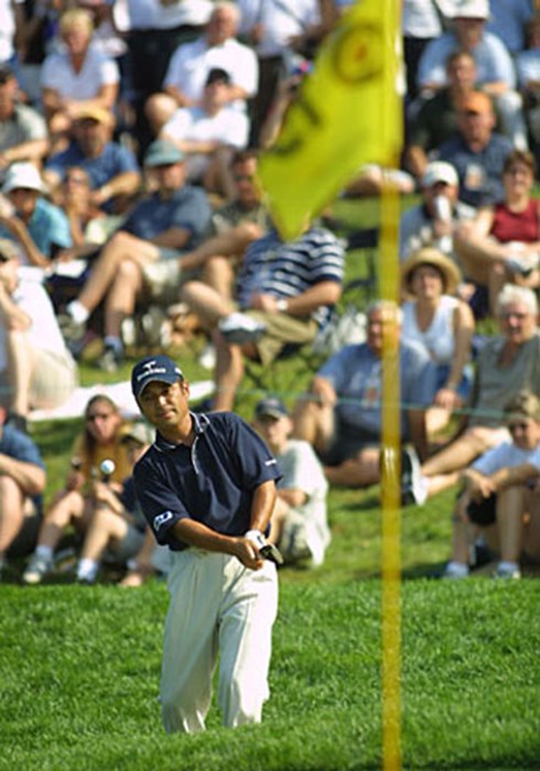 伊沢利光（写真／BEYONDSHIP） 2003年 全米プロゴルフ選手権 3日目 伊沢利光