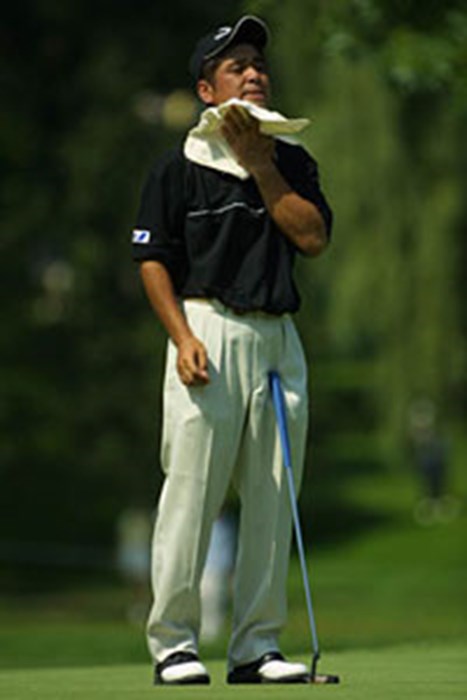 伊沢利光（写真／BEYONDSHIP） 2003年 全米プロゴルフ選手権 初日 伊沢利光