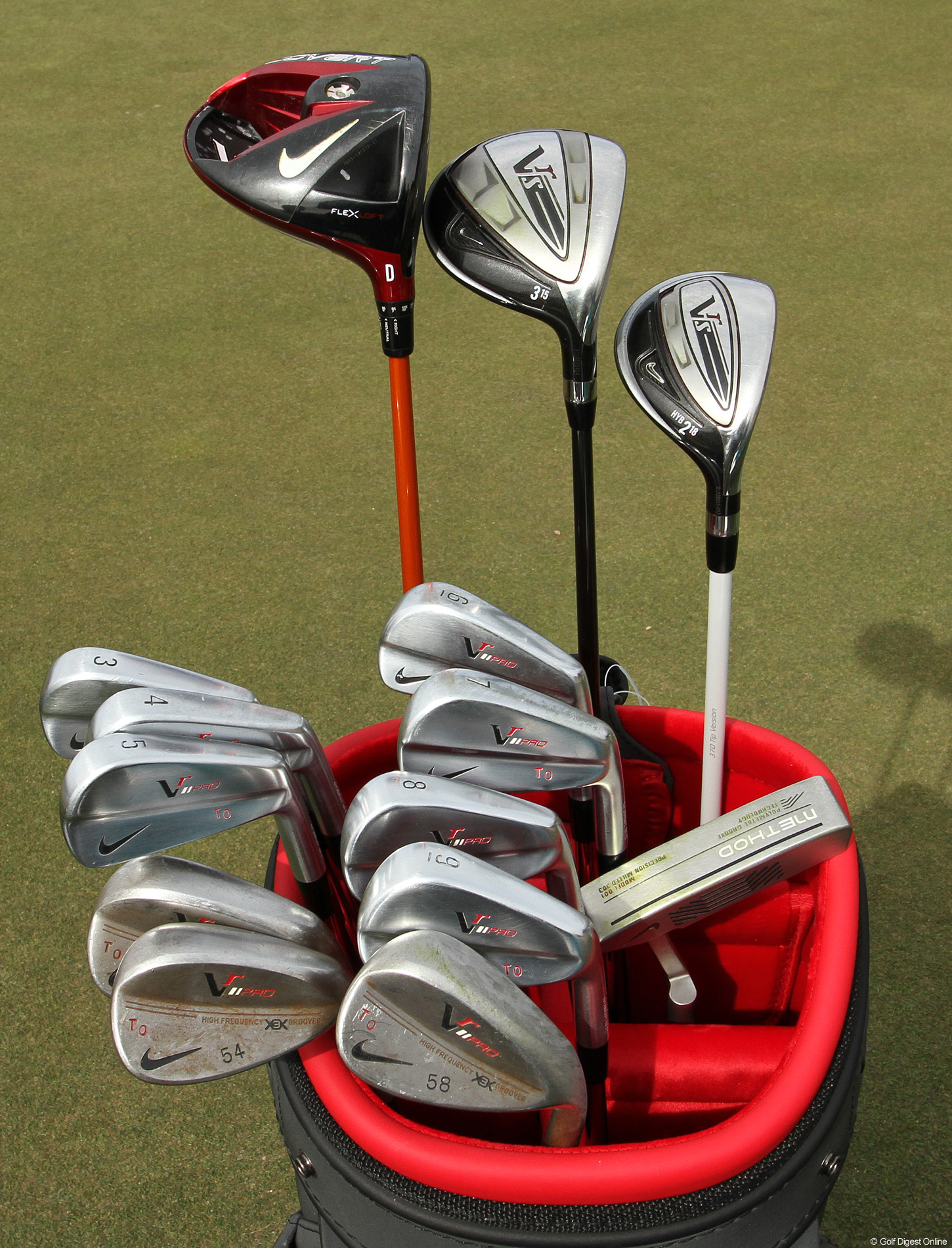のびた トービヨン・オルセン クラブセッティング 2013年 WGCアクセンチュア