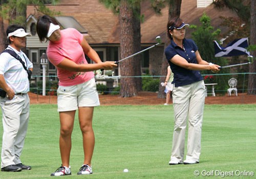 2007年 全米女子オープン 事前情報 全美貞 大山志保