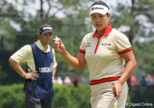 2007年 全米女子オープン 2日目 J.Y.リー
