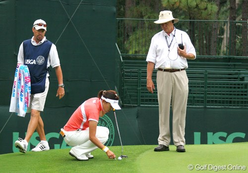 2007年 全米女子オープン 3日目 大山志保