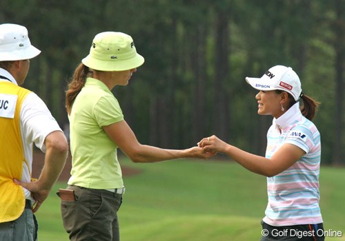 2007年 全米女子オープン 3日目 横峯さくら