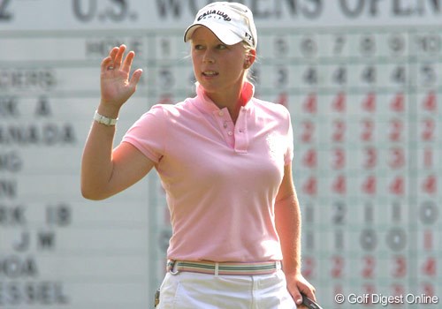 2007年 全米女子オープン 最終日 モーガン・プレッセル