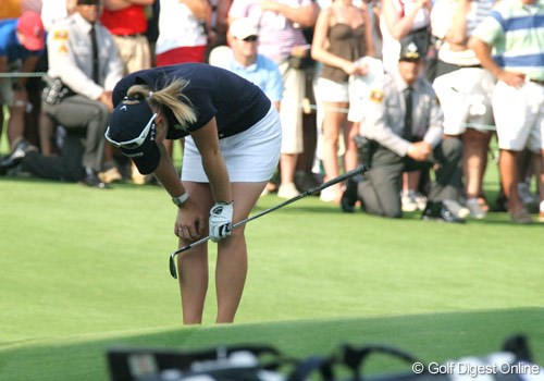 2007年 全米女子オープン 最終日 モーガン・プレッセル