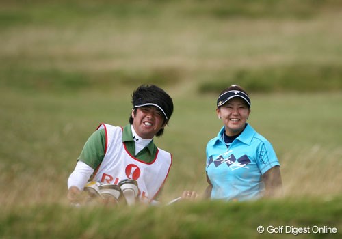 2007年 全英リコー女子オープン 初日 佐伯三貴