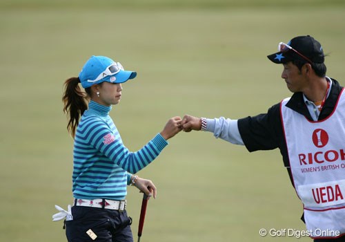 2007年 全英リコー女子オープン 初日 上田桃子