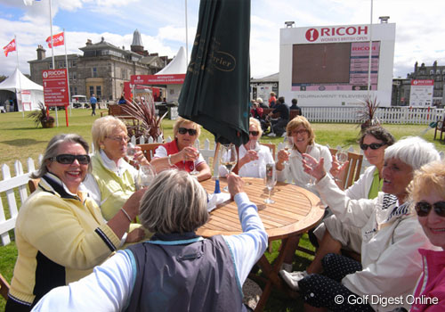 07年 全英リコー女子オープン 初日 ロイヤルトゥルーンの女性会員 Gdo ゴルフダイジェスト オンライン