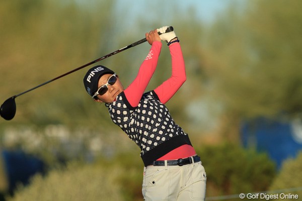2013年 RRドネリー LPGA ファウンダーズカップ 初日 上原彩子
