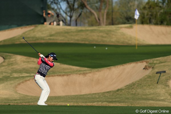 2013年 RRドネリー LPGA ファウンダーズカップ 初日 上原彩子