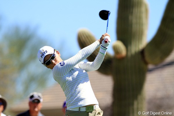 2013年 RRドネリー LPGA ファウンダーズカップ 初日 有村智恵