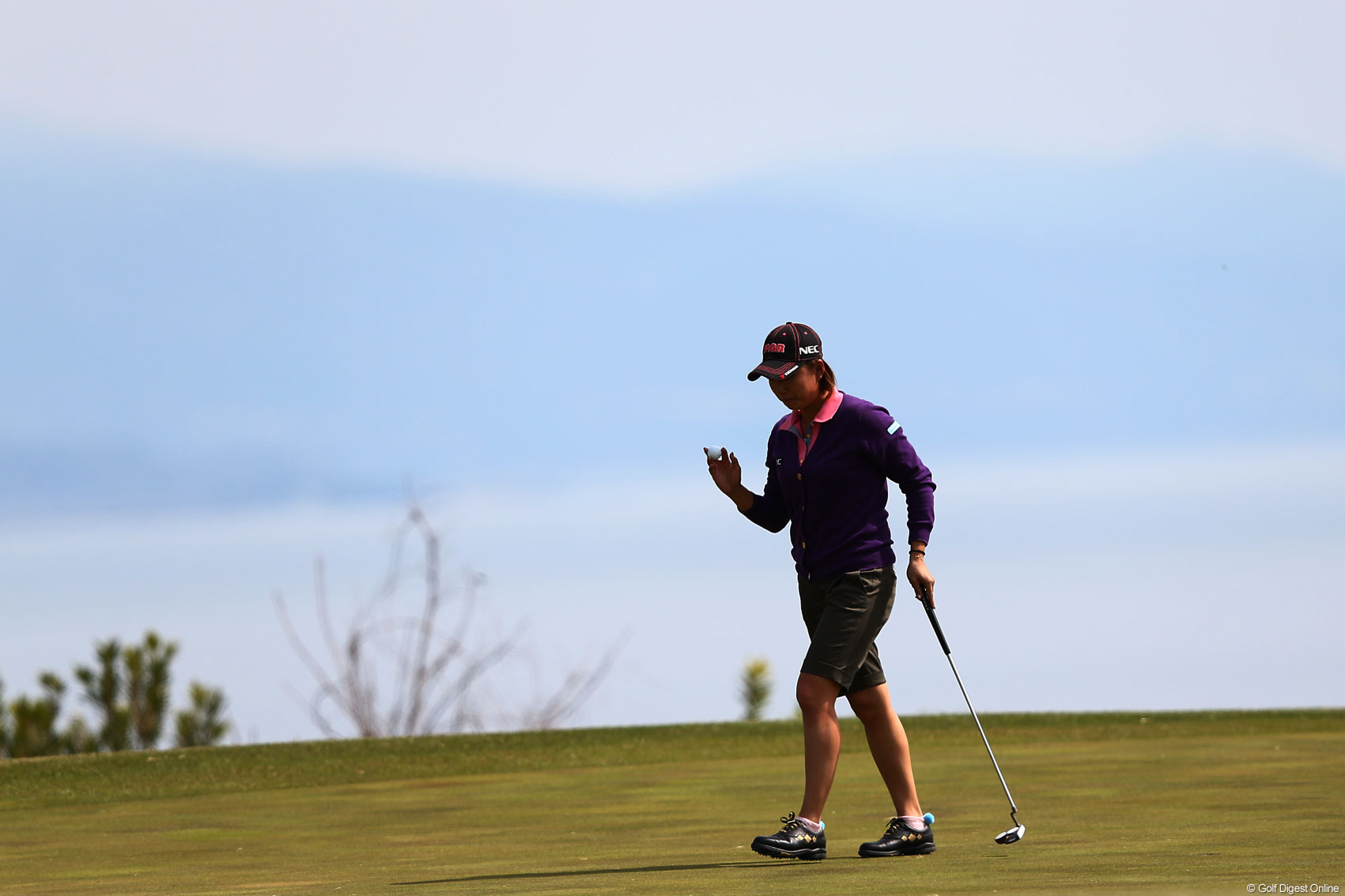 13年 ヨコハマタイヤゴルフトーナメントprgrレディスカップ 2日目 原江里菜 Gdo ゴルフダイジェスト オンライン
