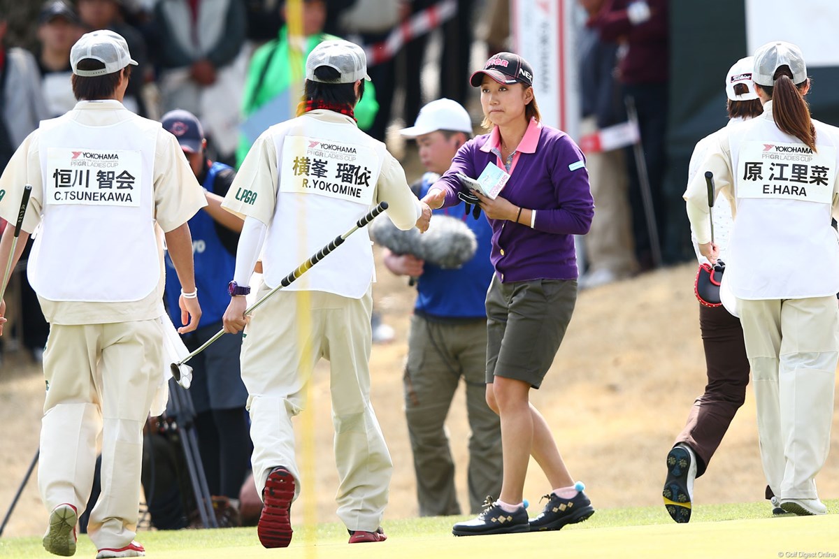 2013年 ヨコハマタイヤゴルフトーナメントPRGRレディスカップ 2日目 原江里菜