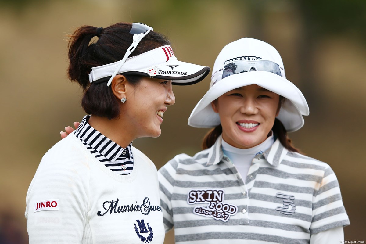 2013年 ヨコハマタイヤゴルフトーナメントPRGRレディスカップ 最終日 全美貞＆ヤング・キム