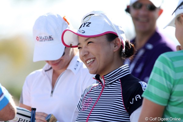 2013年 RRドネリー LPGA ファウンダーズカップ 最終日 有村智恵 「4日間で最終日がもっとも良かった」と語った。来週からの試合への弾みがついた。