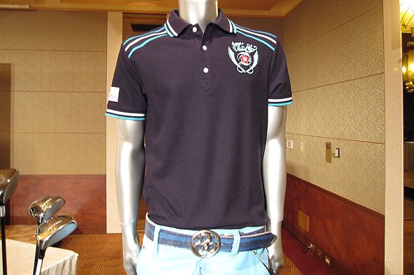 2009年 片山晋呉、新規契約発表会