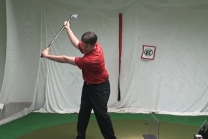 golftec インサイドアウトで振るためのトップを体感！4-2