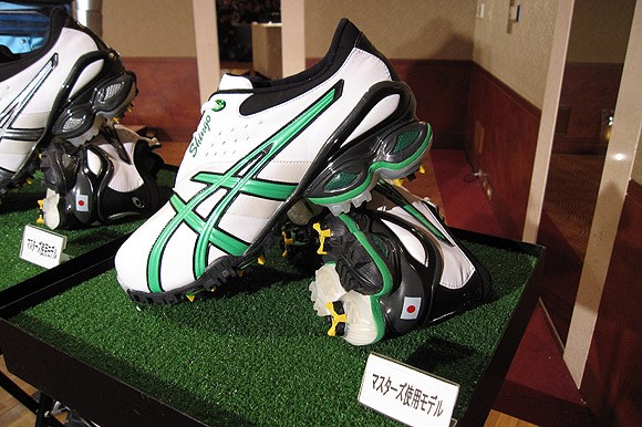 2009年 片山晋呉、新規契約発表会