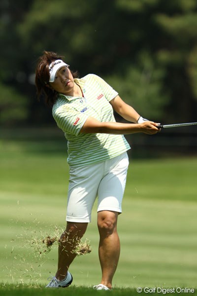 ワールドレディスチャンピオンシップサロンパスカップ最終日 福嶋晃子