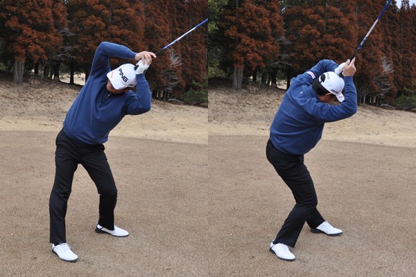 膝だけで回転するようになってしまいます