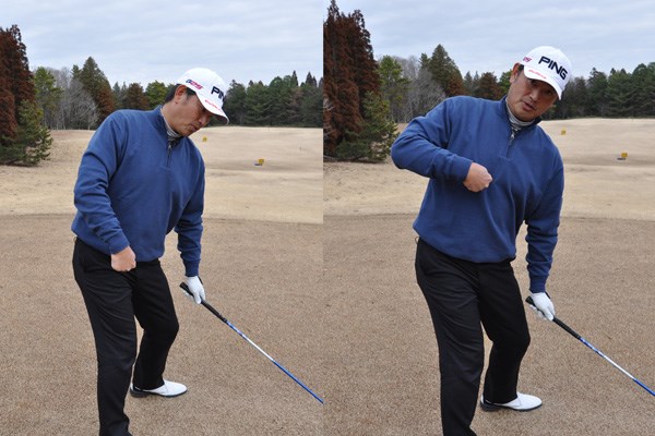 骨格を意識して順番に回転してみましょう