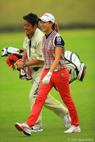 2013年 アクサレディスゴルフトーナメント in MIYAZAKI 最終日 木戸愛 最近の安定感のあるゴルフには風格さえ感じますね。7位タイフィニッシュです。