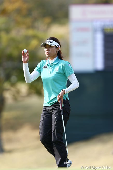2013年 ヤマハレディースオープン葛城 初日 大山志保