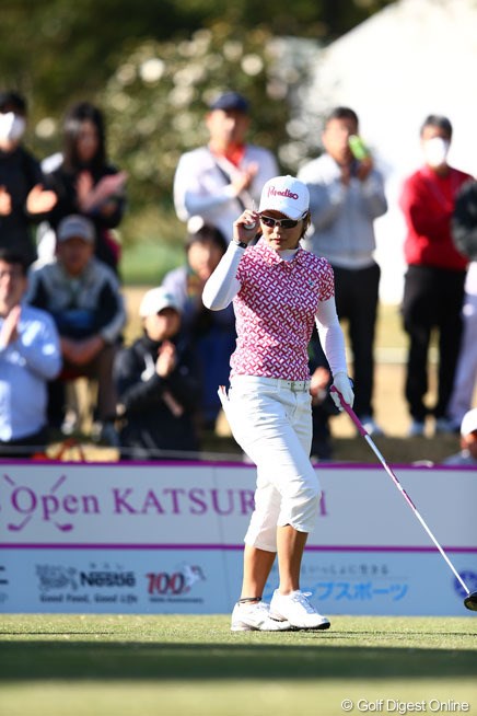 2013年 ヤマハレディースオープン葛城 初日 比嘉真美子