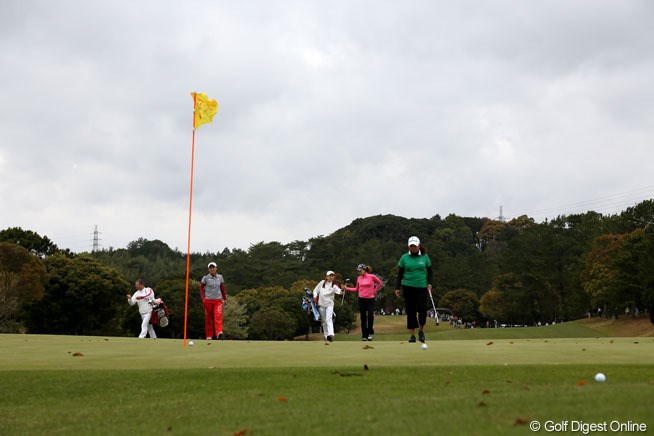 2013年 ヤマハレディースオープン葛城 最終日 横峯さくら