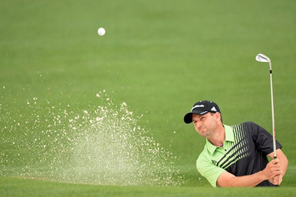 ガルシアは6バーディ、ノーボギーの申し分ないゴルフで「66」をマークし、リーダーズボードのトップに立った。（Getty Images）