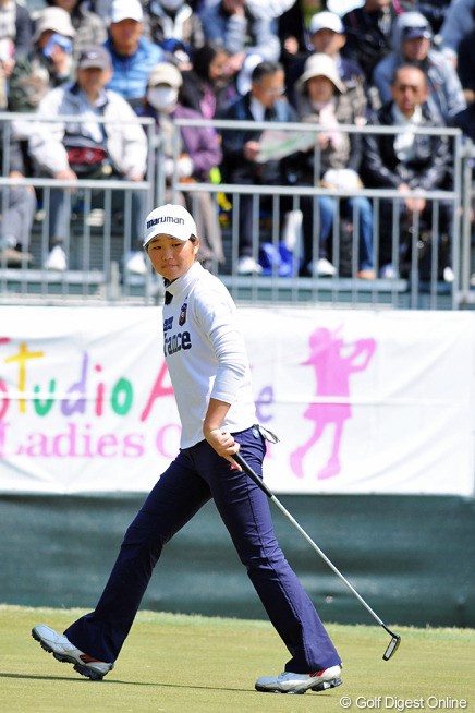 2013年 スタジオアリス女子オープン 2日目 植竹希望