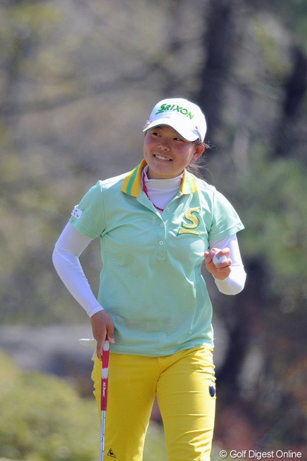 2013年 スタジオアリス女子オープン 2日目 勝みなみ
