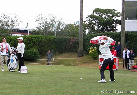 2006年 LPGAツアーチャンピオンシップリコーカップ 2日目 横峯さくら